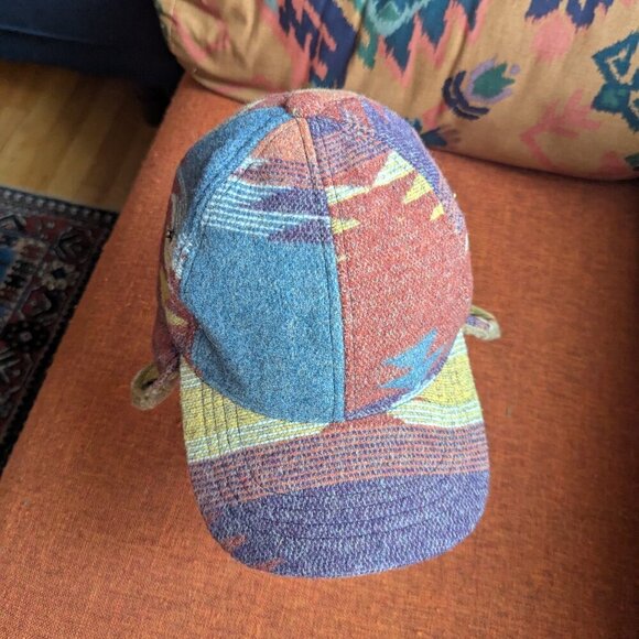Scala Trapper Hat Blanket Sherpa Plaid Ear Flap Aztec Southwest Bomber Aviation - Picture 2 of 8